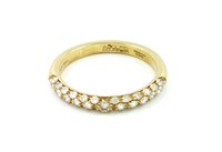 Ring Adolfo Courrier Woman CIOCCOLATO in Rose Gold Diamante 0.35 Ct P2CIO01 - P2CIO01